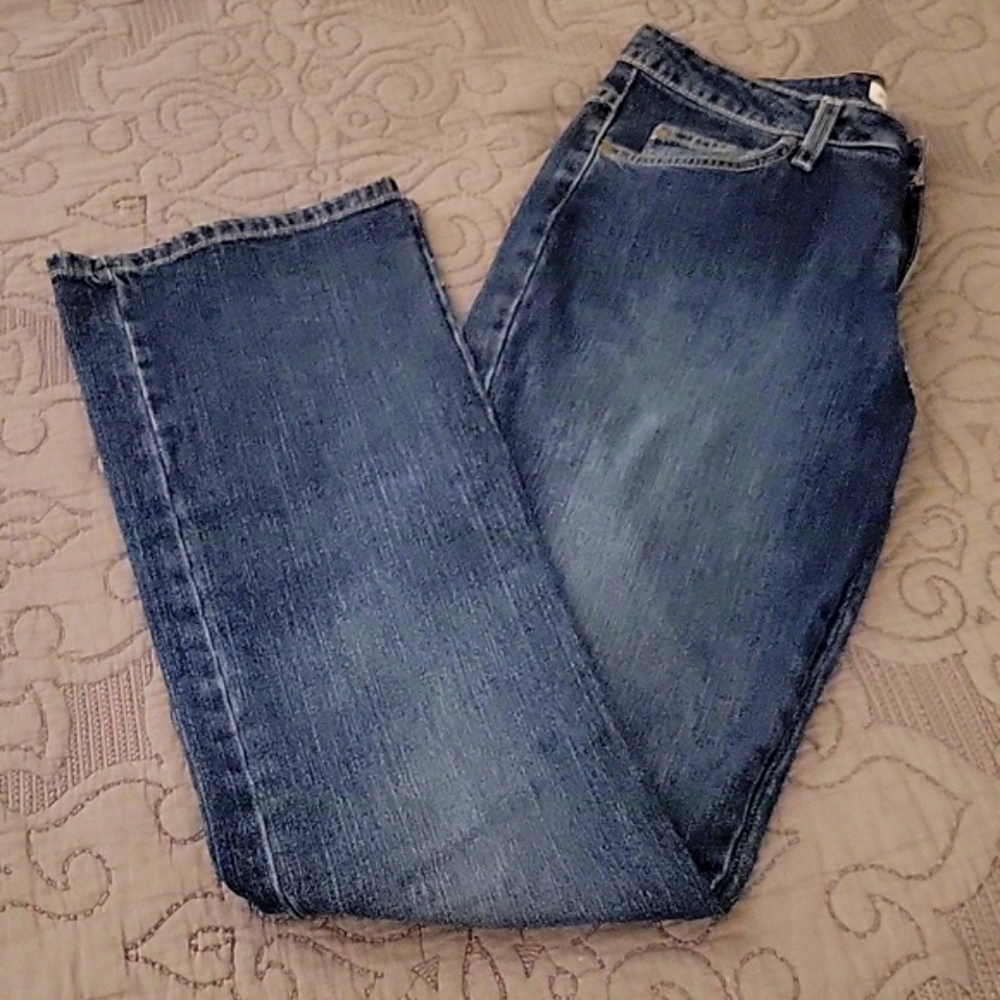 St. John's Bay Stretch Boot Jeans, 8L